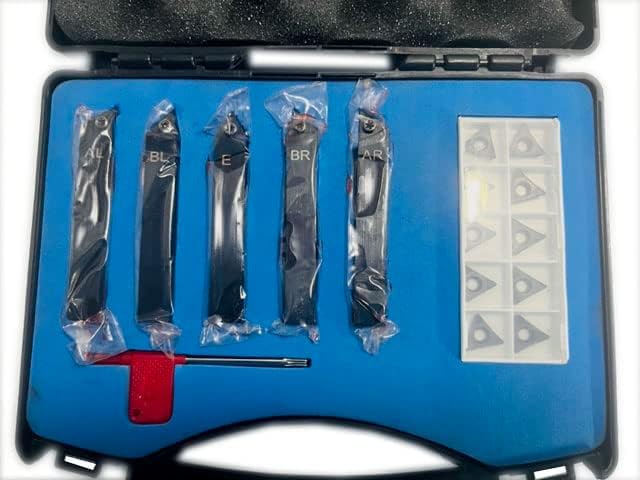 Set de 5 Puntas Indexables 1/2'' + 10 Repuestos