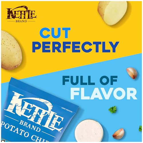 Image of Kettle Brand Potato Chips, Farmstand Ranch Kettle Chips, 7.5 Oz (Pack of 12)