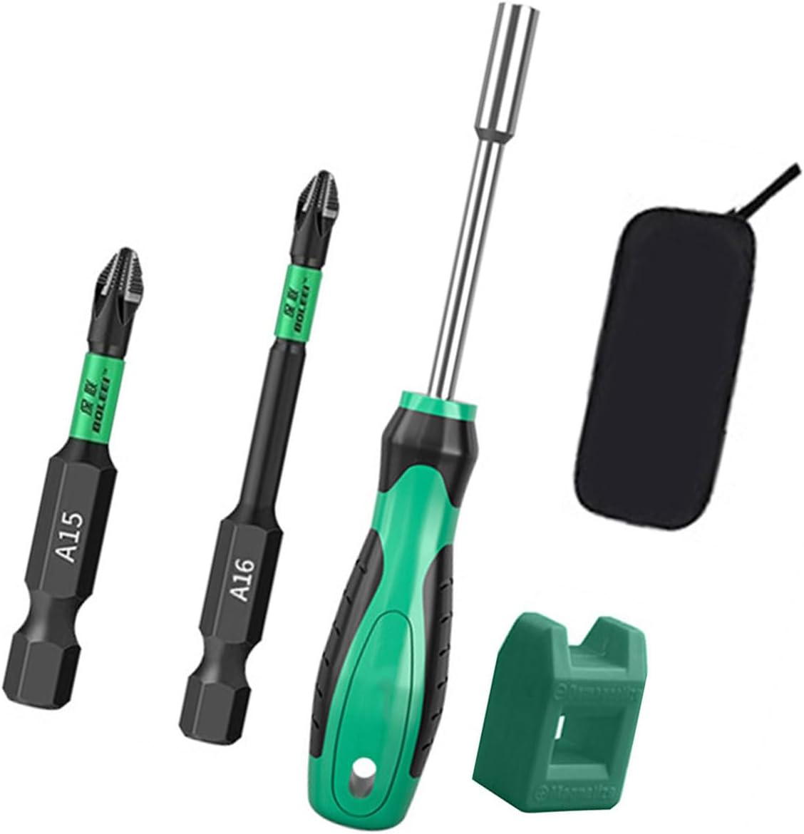 Professional Steel Screwdriver Bit Adapter Extended Shafts Nut Driver Suitable for Multiple Socket for Complex Tasks Multifunctional Screwdriver Bit Extension Rod