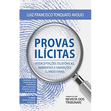Capa do livro Provas Ilícitas 8ºedição