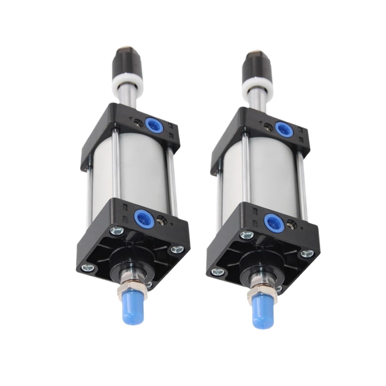 SCJ-Serie verstellbarer Hub-Luftzylinder, 80 mm Bohrung, 181 kg Schub, doppeltwirkender Pneumatikzylinder mit Magnetkolben
