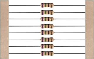 TMP1105 100pcs 1/2W Carbon Film Resistors 5Percent Ohm Resistance (Power : 1/2W, Resistance : 3.9R)