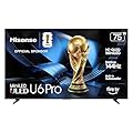 Hisense 75" U6 Pro Series Mini?LED ULED 4K UHD HDR Gaming AI Smart Fire TV (75U6SF Pro, 2026 New) – Hi-QLED, Native 144Hz, Motion Rate 480, Dolby Vision IQ,· Atmos, HDR10+, Glare-Free, Alexa+