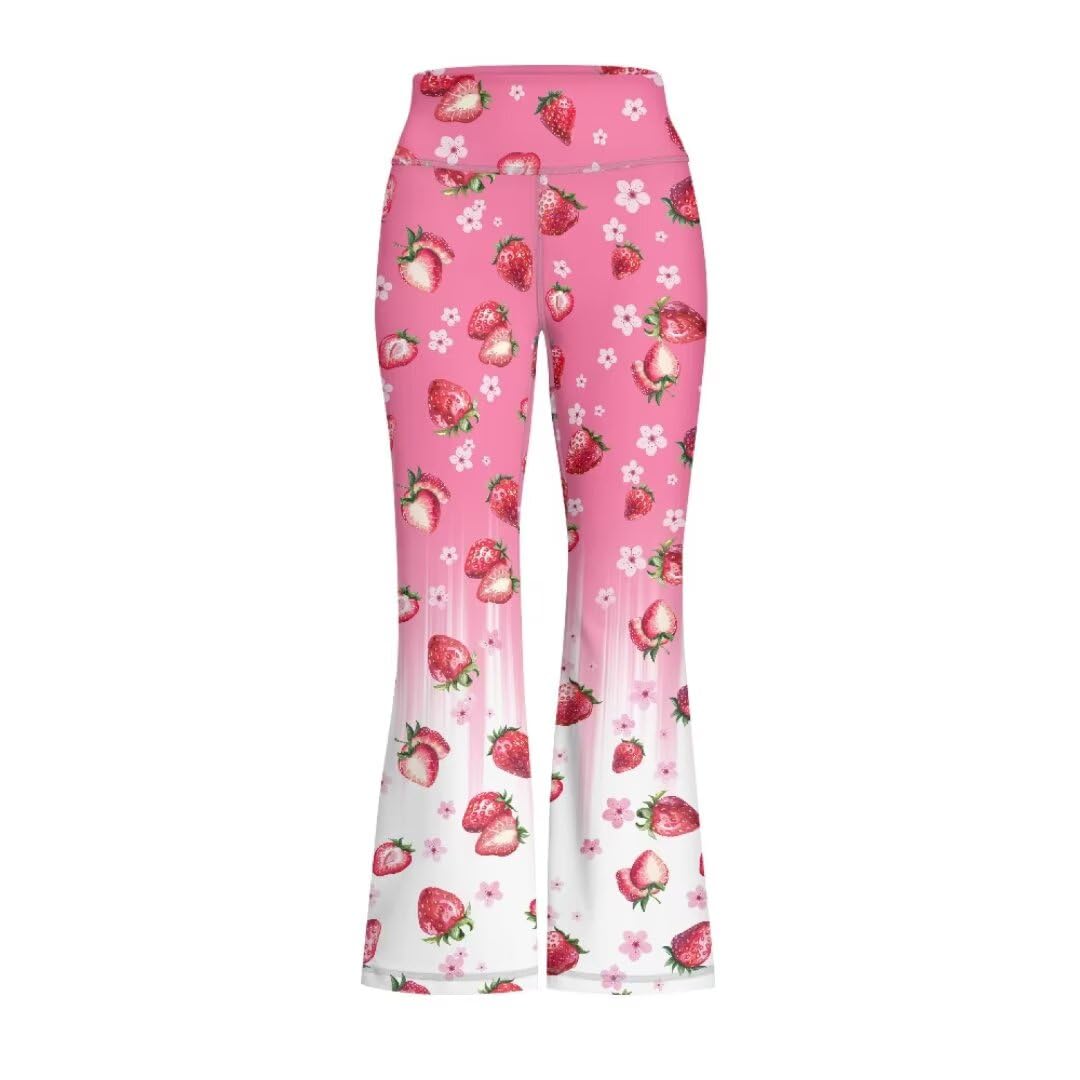 Girls Flare Leggings 5-14T Cute Bell Bottoms for Girl Yoga Pants for Gym