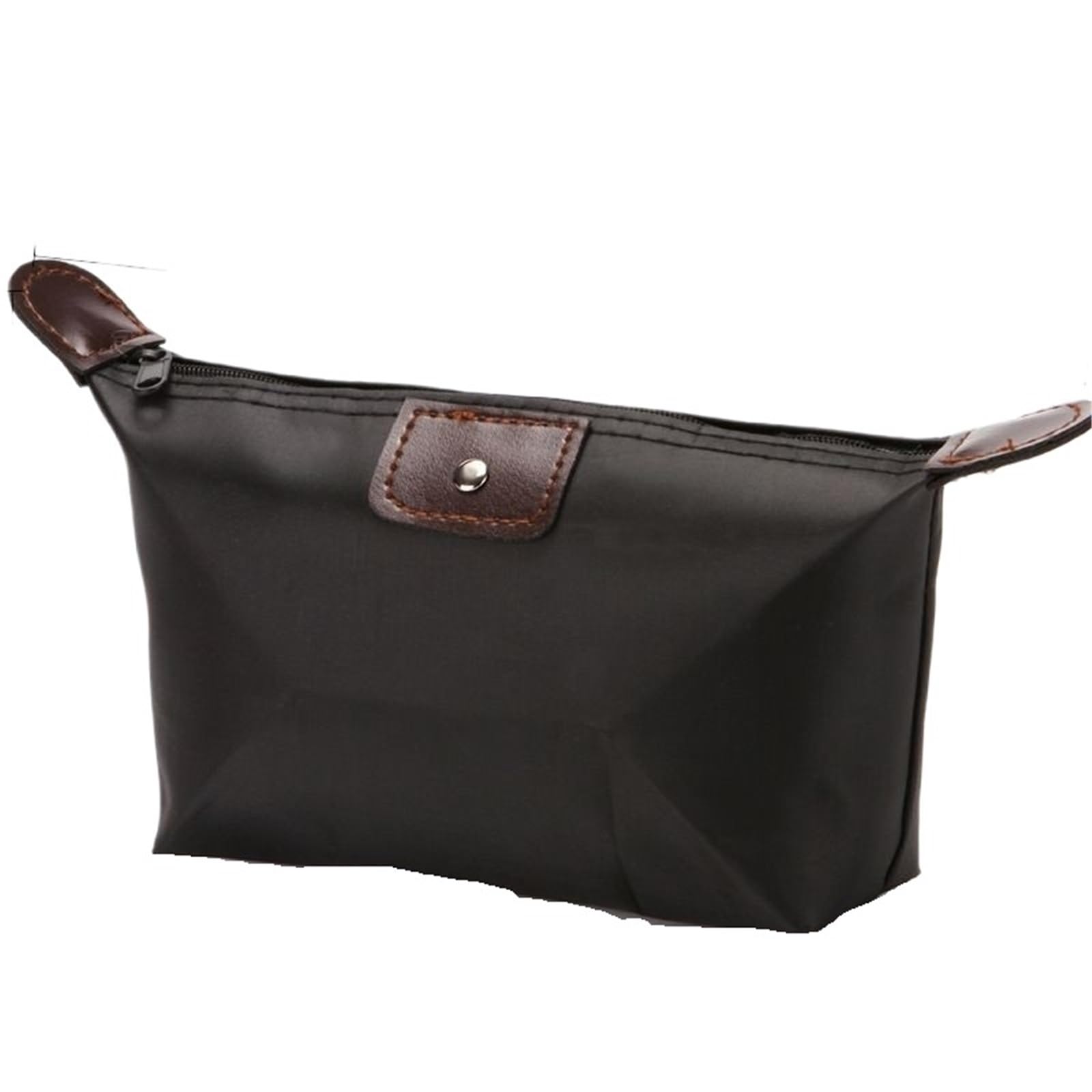 Bolsa de Maquillaje Plegable for Almacenamiento cosméticos for Mujer, Bolso portátil Viaje Multifuncional, 2 uds para Viajar(Black)