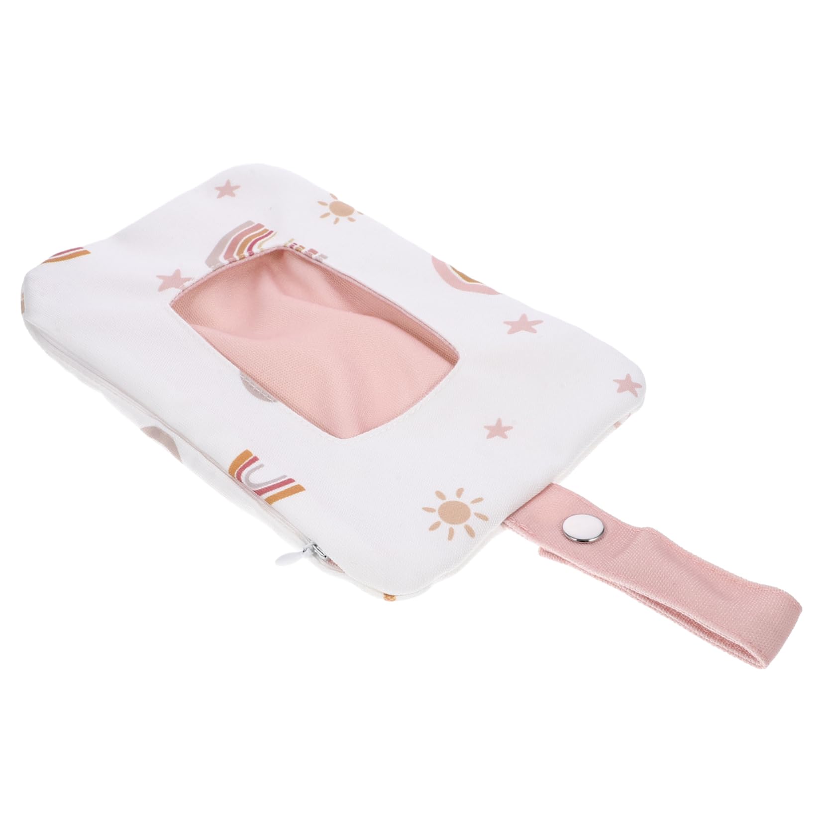 Alipis 3stücke Portable Wipes Container Bag Wiederverwendbare Wickeltuch-dispenser-tasche Praktisches Design Mit Aufhängeschlaufe Für Reisen Für Unterwegs Babyausstattung