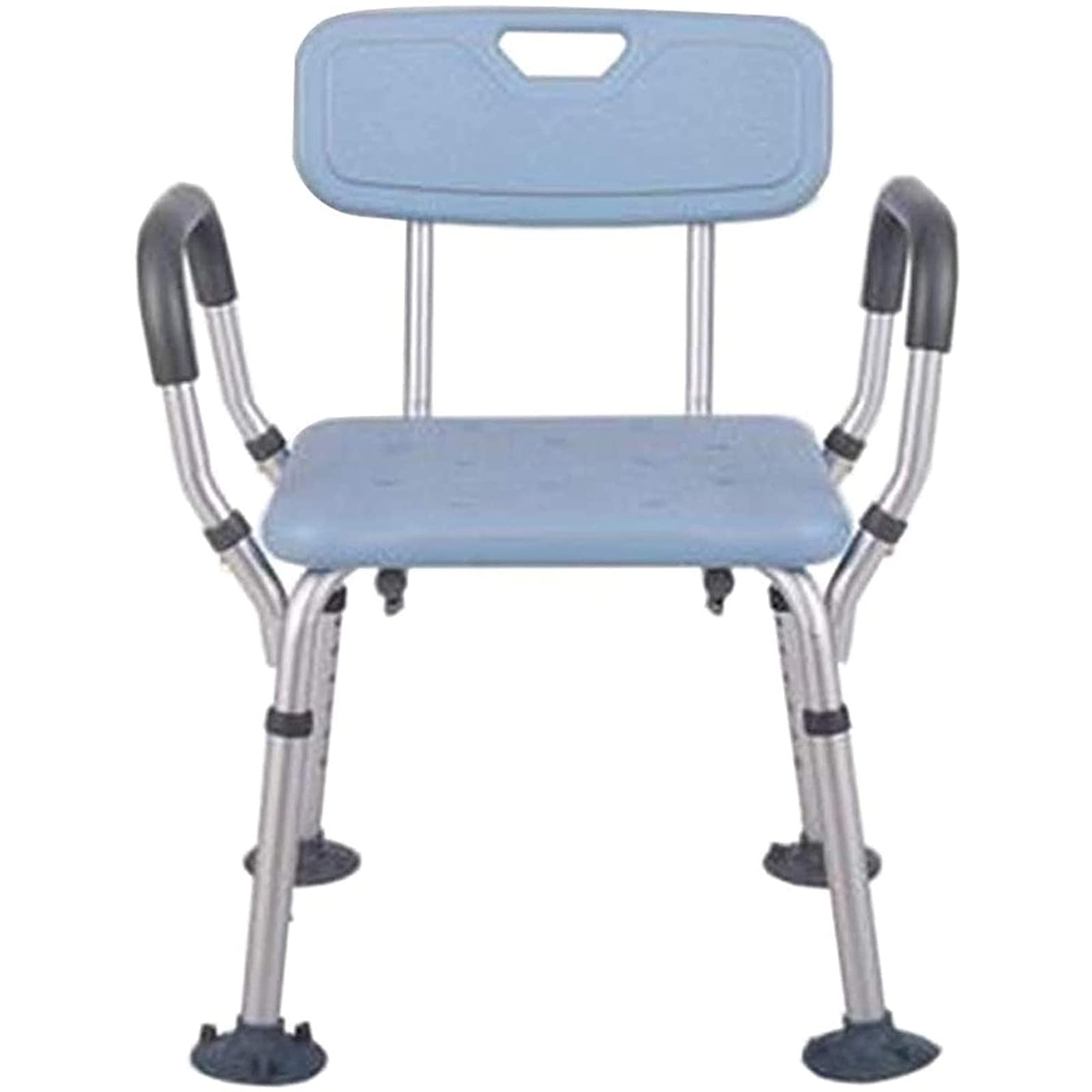 Banco de Transferencia de Asiento, taburetes de baño,Silla de Ducha con Respaldo con Puntas de Goma Antideslizantes Silla elevadora de bañera con Brazos Asiento de bañera Antideslizante