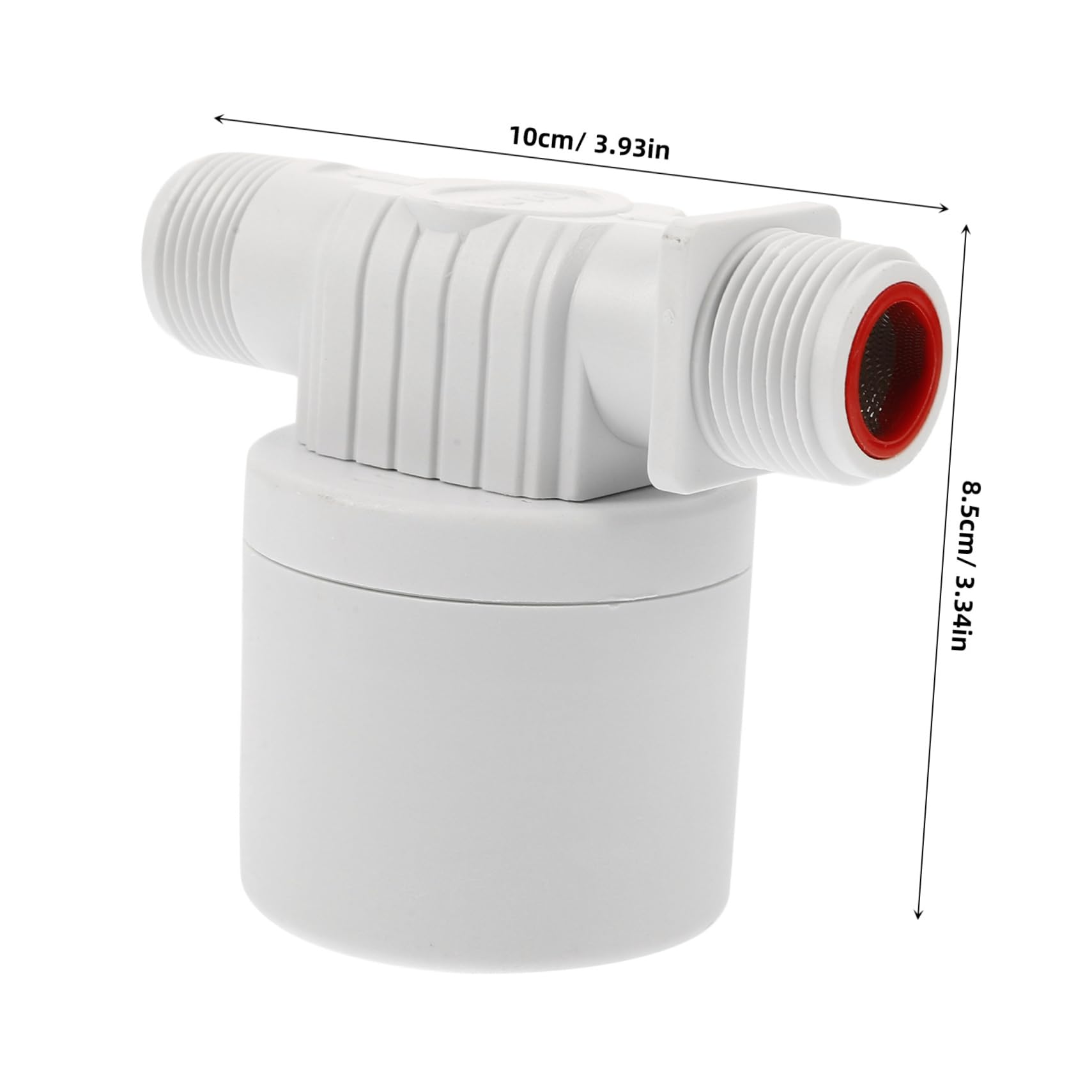 LIFKOME Water Level Control Valve Water Level Float Tank Float Valve White Pa Nylon