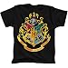 Harry Potter Hogwarts Seal Boys Youth T-shirt Licensed (Medium)
