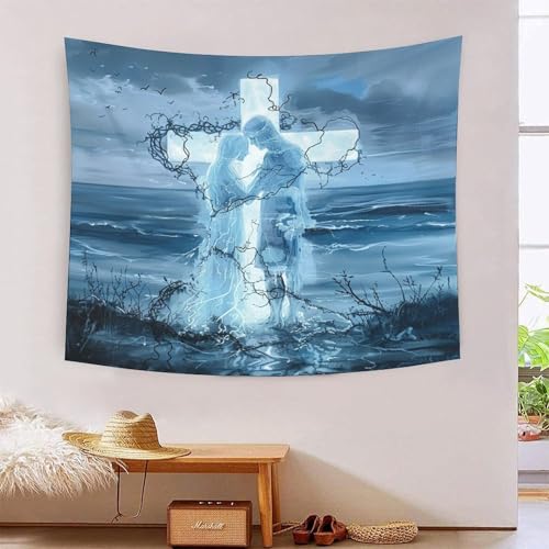 Tapisserie murale effet 3D grande taille 180x230 cm pour deco salon ou chambre