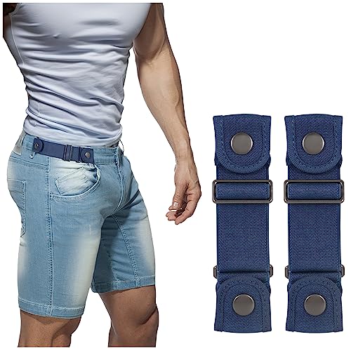 Image of Beltroad No Buckle Belts for Men Women Stretch Sides Belt without Buckle