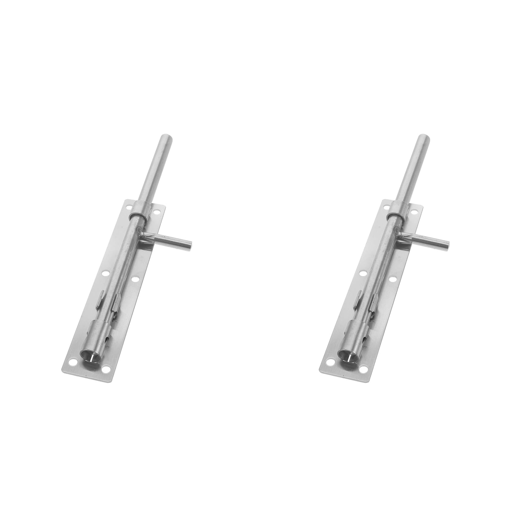 Jnchdghwa 2X Deadbolt French Door Lock Barn Locks and Latches Gate Hardware Slide for Wooden Fence Window Security Bars