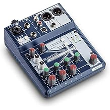 Soundcraft Notepad-5 Small-Format Analog Mixing Console with USB I/O, 5-channel mixer