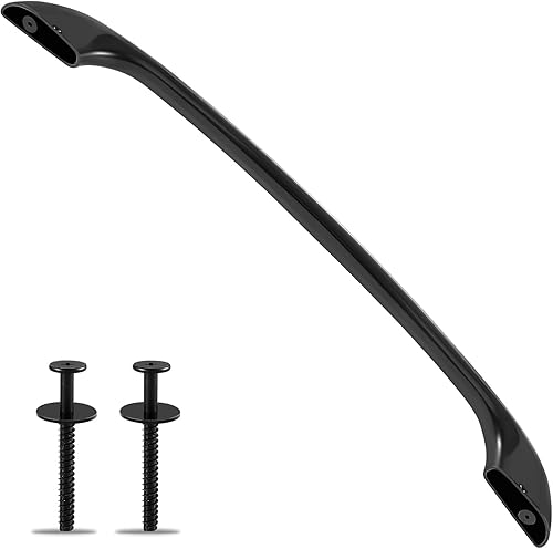 POUOH Manija de puerta de horno 5304458312 mejorada, compatible con horno Frigi-daire Ken-More Elec-trolux, rango estufa, reemplaza el mango del