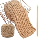 krojpen Handmade Scarf DIY Scarf Making Kit, Yarn Ball Knitting Material, Scarf Wrap