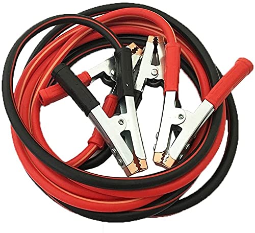 Jecrina Car Heavy Duty Booster Cables|| (1500 Amp) Auto Battery Booster 2 Meter || Clamp to Start Dead Battery || Auto Car Jumper Cables (Red and Black)