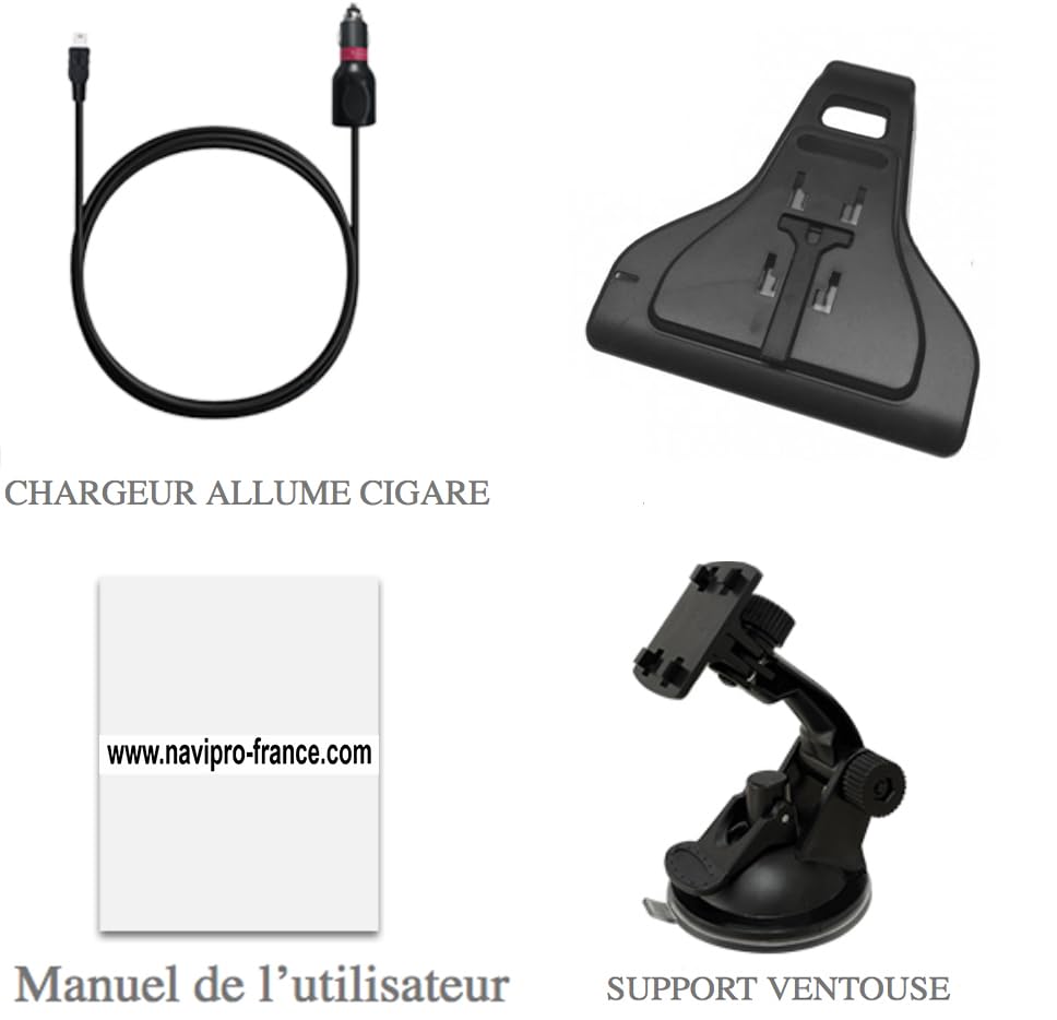 GPS Poids Lourd 7 Pouces NaviPro N7 GPS pour Camion Bus Voiture Europe A Vie