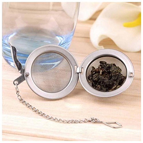sunn Bola de Té PráCtica de 2 Piezas, Filtro de Infusor de de Té