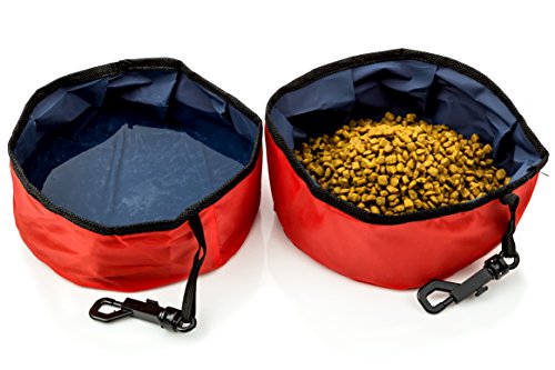 Travel Pet Bowl for Food and Water