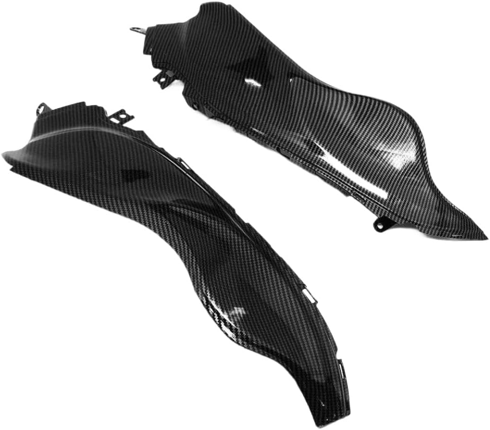 Hydro Dipped Carbon Fiber Finish Gas Tank Side Cover Fairing Compatible With GSX1300R 2008 2009 2010 2011 2012 2013 2014 2015 2016 2017 2018 2019 2020