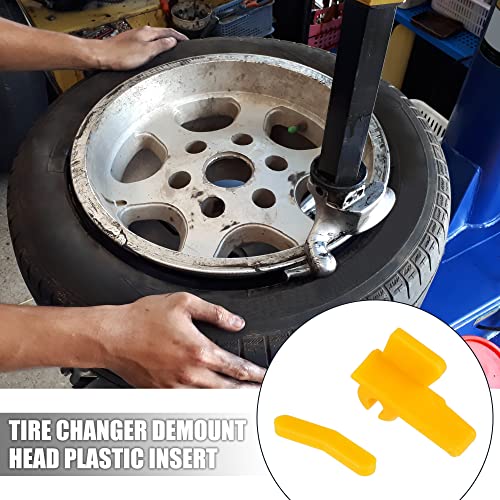 Image of X AUTOHAUX 6 Set Tire Changer Insert Tire Demount Head Tire Machine Guard Wheel Side Protector for Mount Demount Duck Head Tyre Repair 1.65 inchx0.63 inchx1.06 inch