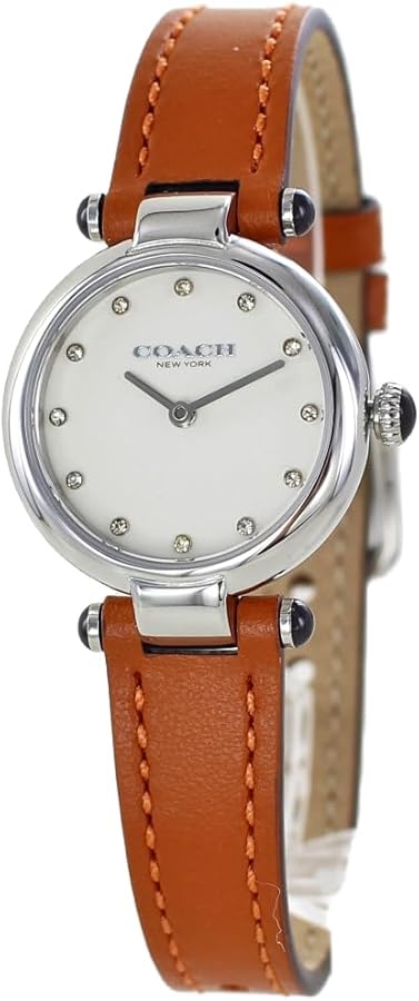 Amazon | [コーチ] 腕時計 レディース 小さめ 時計 CARY ケリー レザー