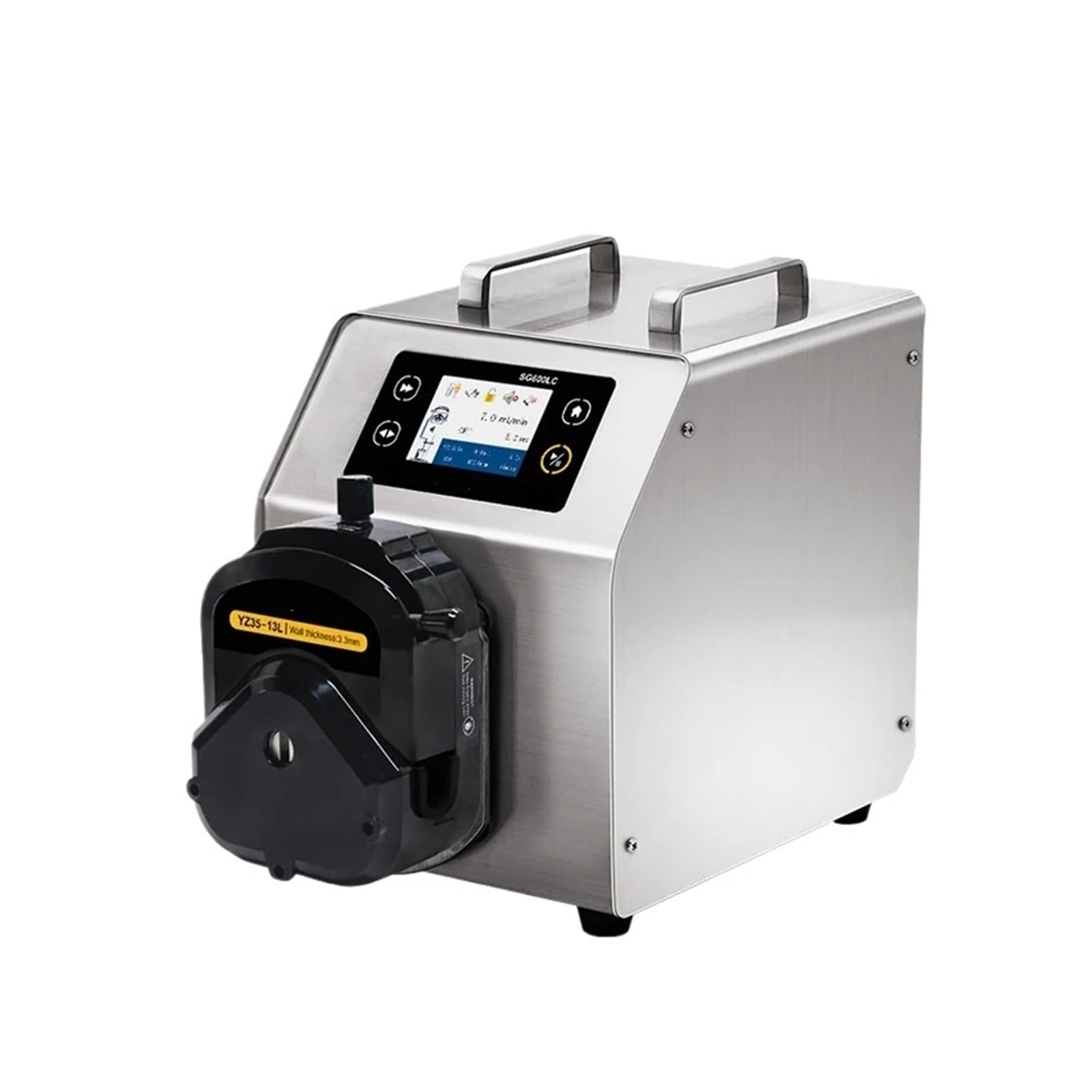 YZ35-13L Stepper Peristaltic Pump, Liquid Adding Dosing Metering Pump, SG600LC(110V)