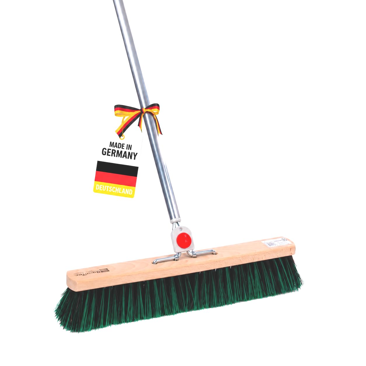 Straßenbesen BawiMix Borsten 40cm mit 4-Loch-System Stiel Alustiel Besen
