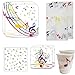 Blue Orchards Music Party Deluxe Party Packs (70 Pieces for 16 Guests!), Music Party Supplies