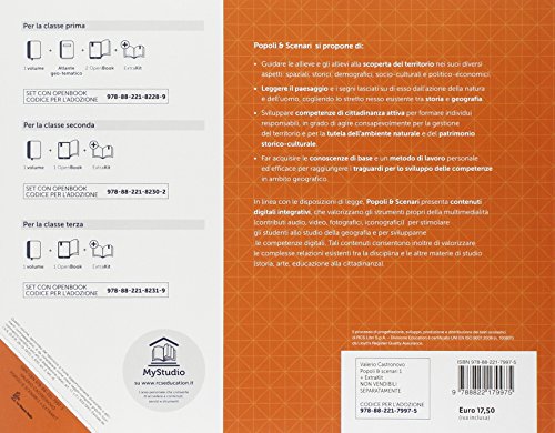 Popoli e scenari. con Atlante. per la la Scuola