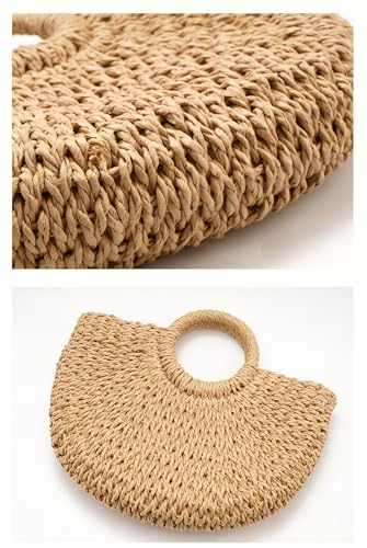 Bolso de papel artesanal vegano para mujer miniatura 4