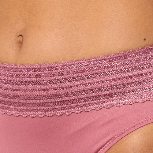 Image of Warner's Women's No Pinching No Problems Dig-free Comfort Waist With Lace Microfiber Hipster 5609j, Retired Colors