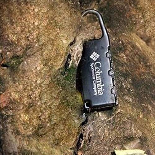 Preisvergleich Produktbild Monllack 3-stellige Anti-Diebstahl-Hard-Alloy Vorhängeschloss Gepäckschloss Safty Schubladensperre