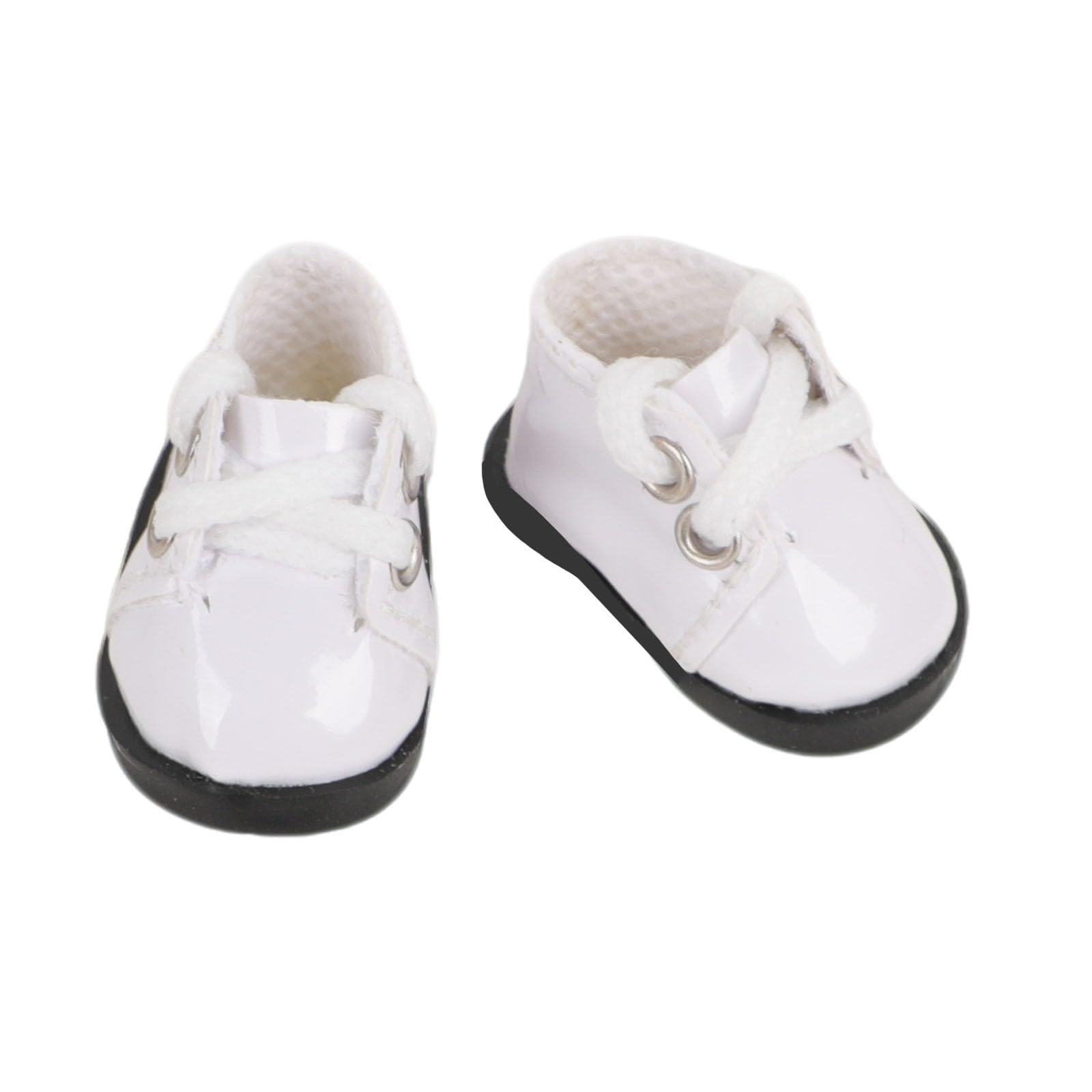 Lot de 6 chaussures miniatures tendance pour poupée - 17 cm - Accessoires de chaussures avec détails complexes - Chaussures de poupée colorées