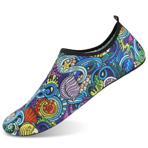 Aqua Socks Barefoot Water Shoes Quick-Dry Swim Shoes2