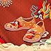 UIN Kid's Slip On Canvas Sneaker Fashion Travel Pattern Art Casual Comfort Walking Shoes Dragon Dance (9C)
