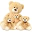 Brown Mom With 3 Baby