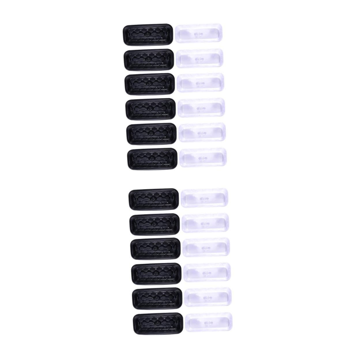 ibasenice 12 Ensembles Plateau de Semis avec Cellules et Couvercle Transparent pour Germination de Plantes et Légumes Kit de Jardinage Pratique sans Substrat