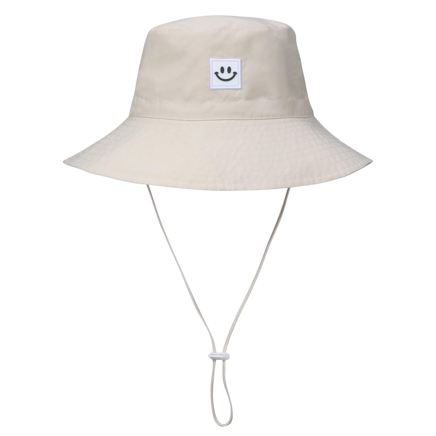 MaxNova Baby Sun Hat Smile Face UPF 50+ Toddler Bucket Hat for Boys Girls 0-7 Years