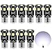 AGLINT T10 LED Bombillas CANBUS Super Brillante 12V W5W 194 168 2825 Para Coches Luces De La Matrícula Posición Laterales Iluminación Interior Luces Laterales 6000K Blanco 10 Piezas