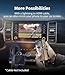 DRERYRIT Car TV Mate Pro, Wired CarPlay to 2K HDMI Input, Fire TV Stick Converter for Car, Compatible with Set Top Box, Switch, etc - HDMI to USB Port Converter for OEM Factory CarPlay, Plug & Play
