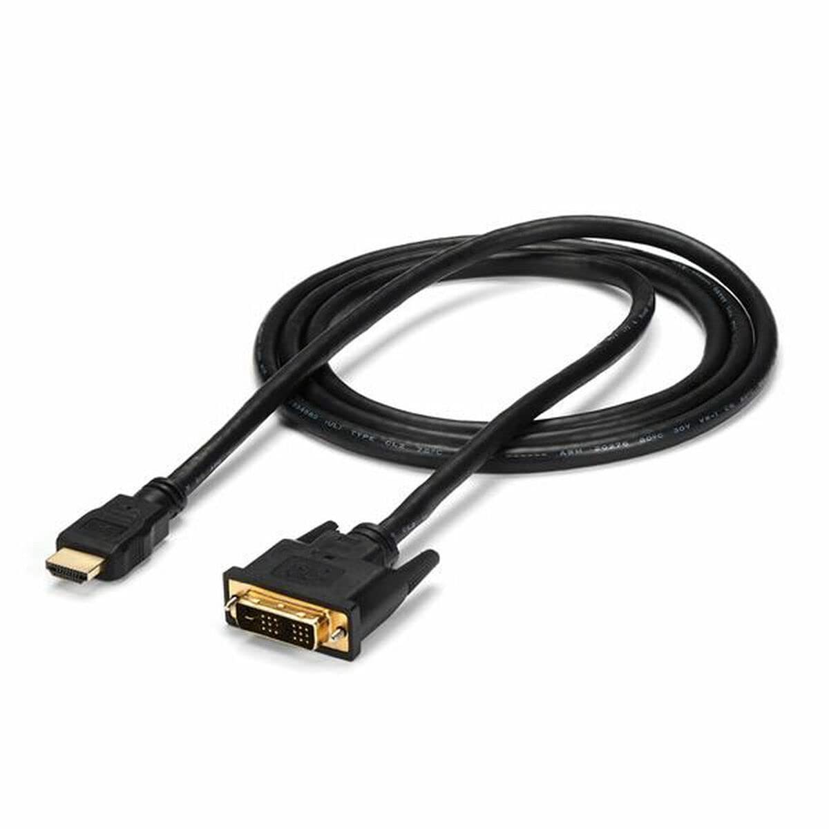 6ft HDMI to DVI D Adapter Cable BiDirectional HDMI to