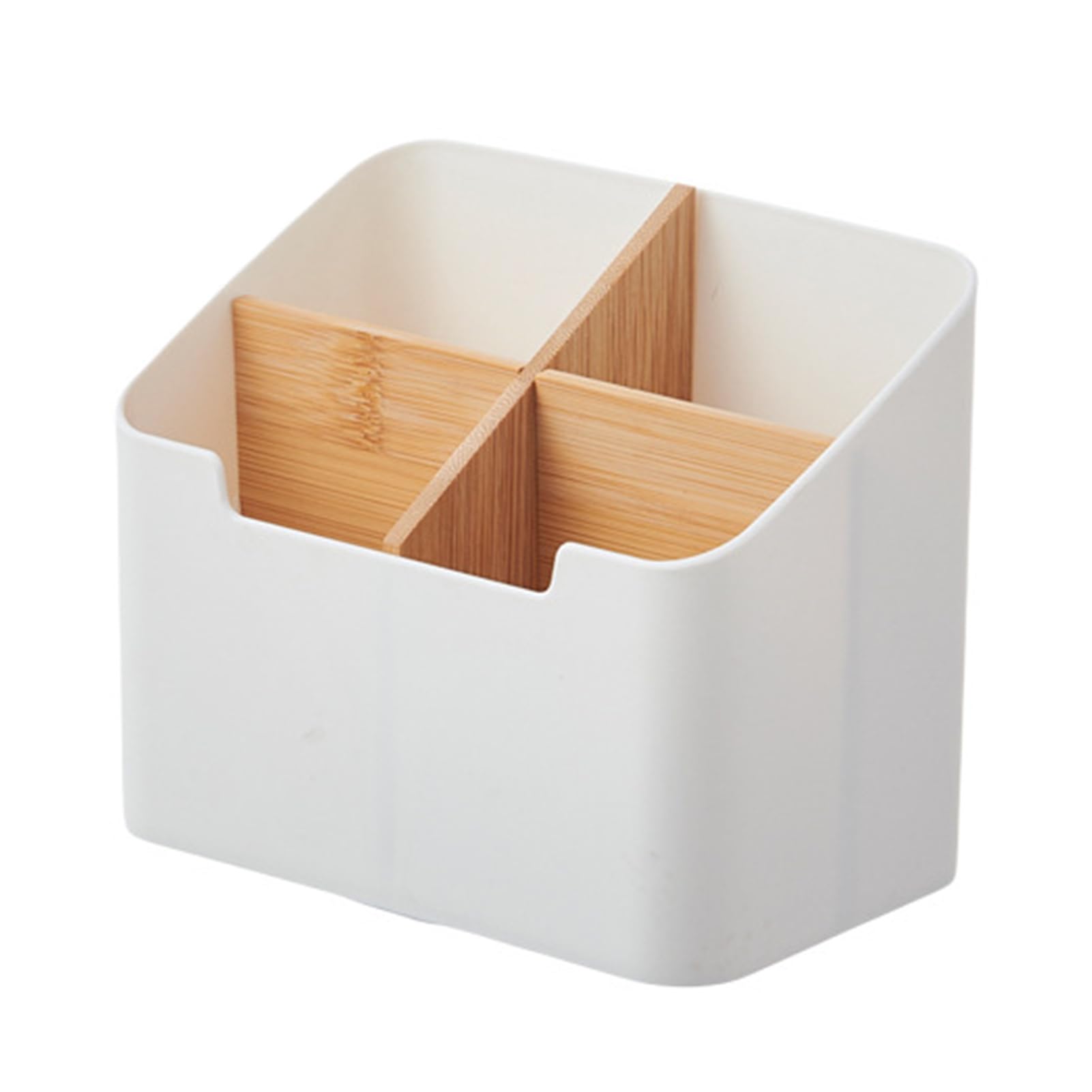Glifora Storage Box - Clutter-Free Desktop Organiser, Remote Control and Stationery Holder, Workspace Tidy Box Office Supplies