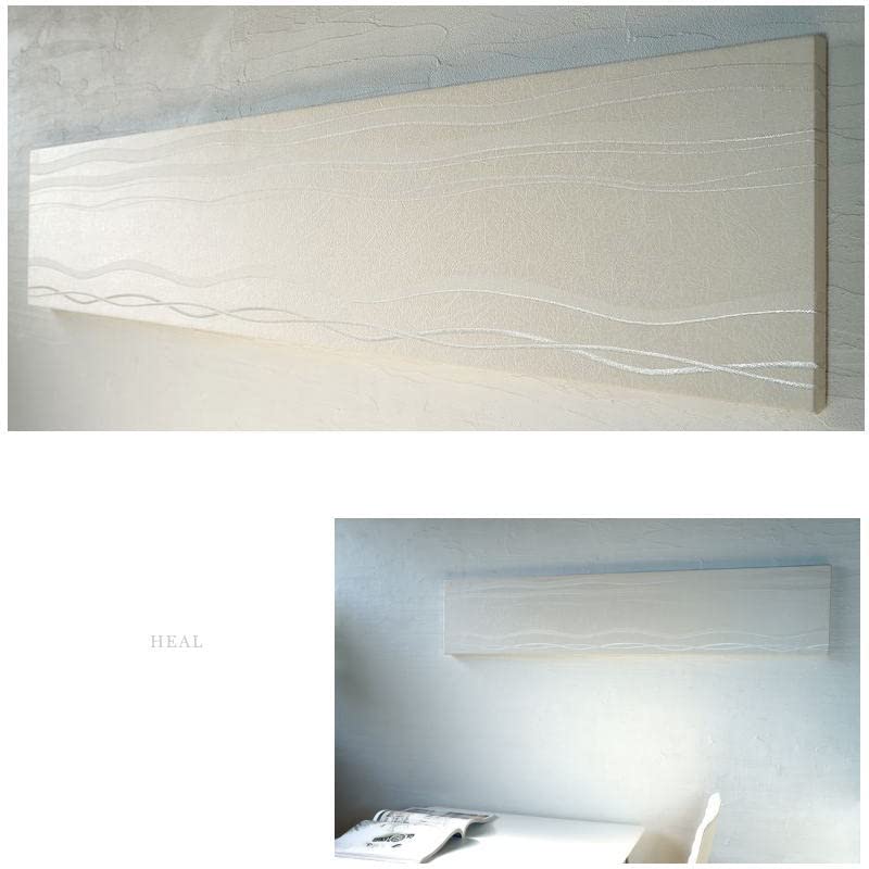 Amazon.co.jp: ファブリックパネル アートパネル HEALⅡ 120×25×2.8cm