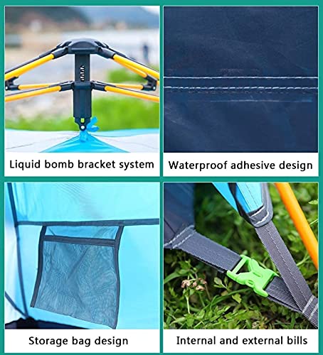 Carpa de Camping para 3-4 Personas Doble Capa Automática miniatura 7