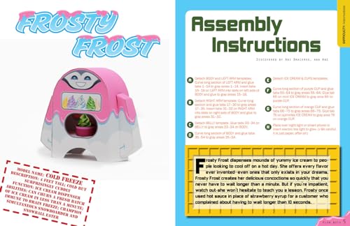 Papertoy Glowbots: 46 Glowing Robots You Can Make Yourself!