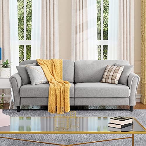 Shintenchi 87" Modern Sofa Loveseat Couch, Oversize Deep Seat Sofa