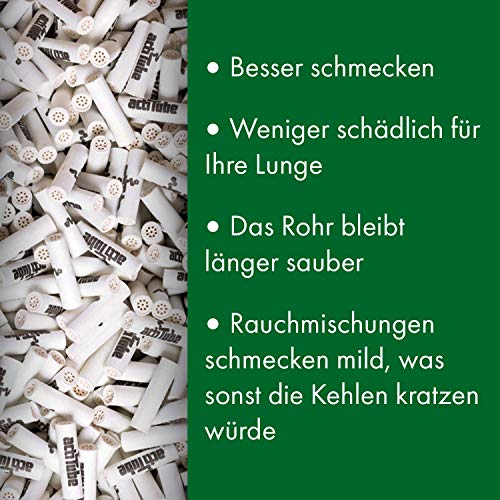 actiTube Slim-7mm-Aktivkohlefilter 10 x 50er Schachtel Filter 10x50 (500) – Bild 8