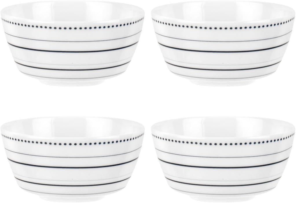 Spode Bone China Kara Dip Set, Set of 4 Chip And Dip