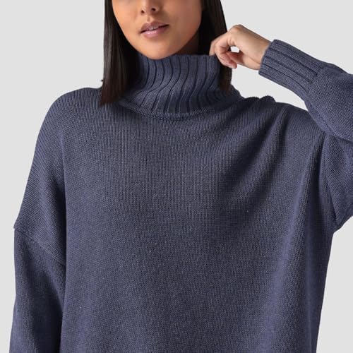 Stoic, Relaxed Turtleneck Sweater - Women's4